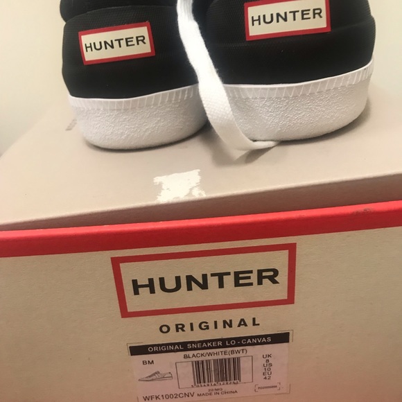 Hunter sneakers - Black. 10. - Picture 2 of 6